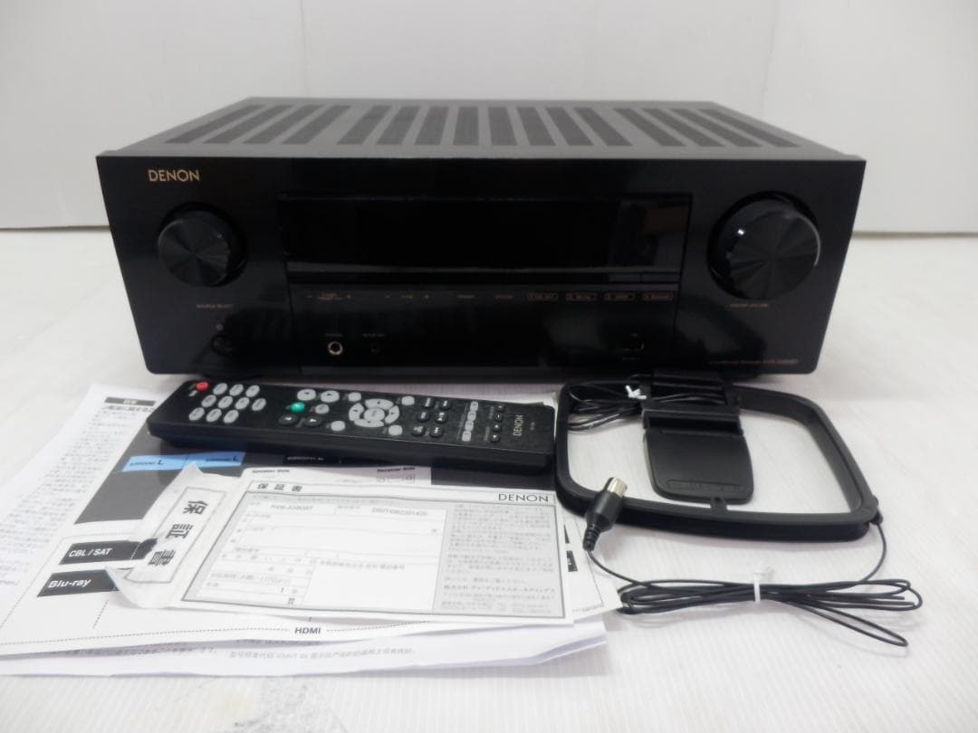 デノン 5.2CH AVサラウンドレシーバー AVRX580BTK アンプ ②