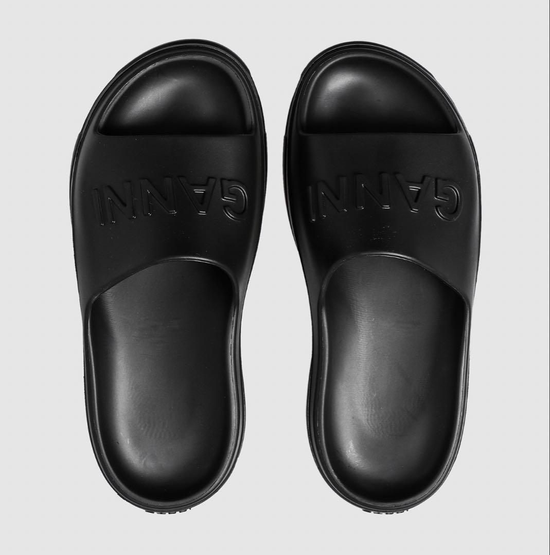 新品　GANNI Light Weight Pool Slide サンダル　黒