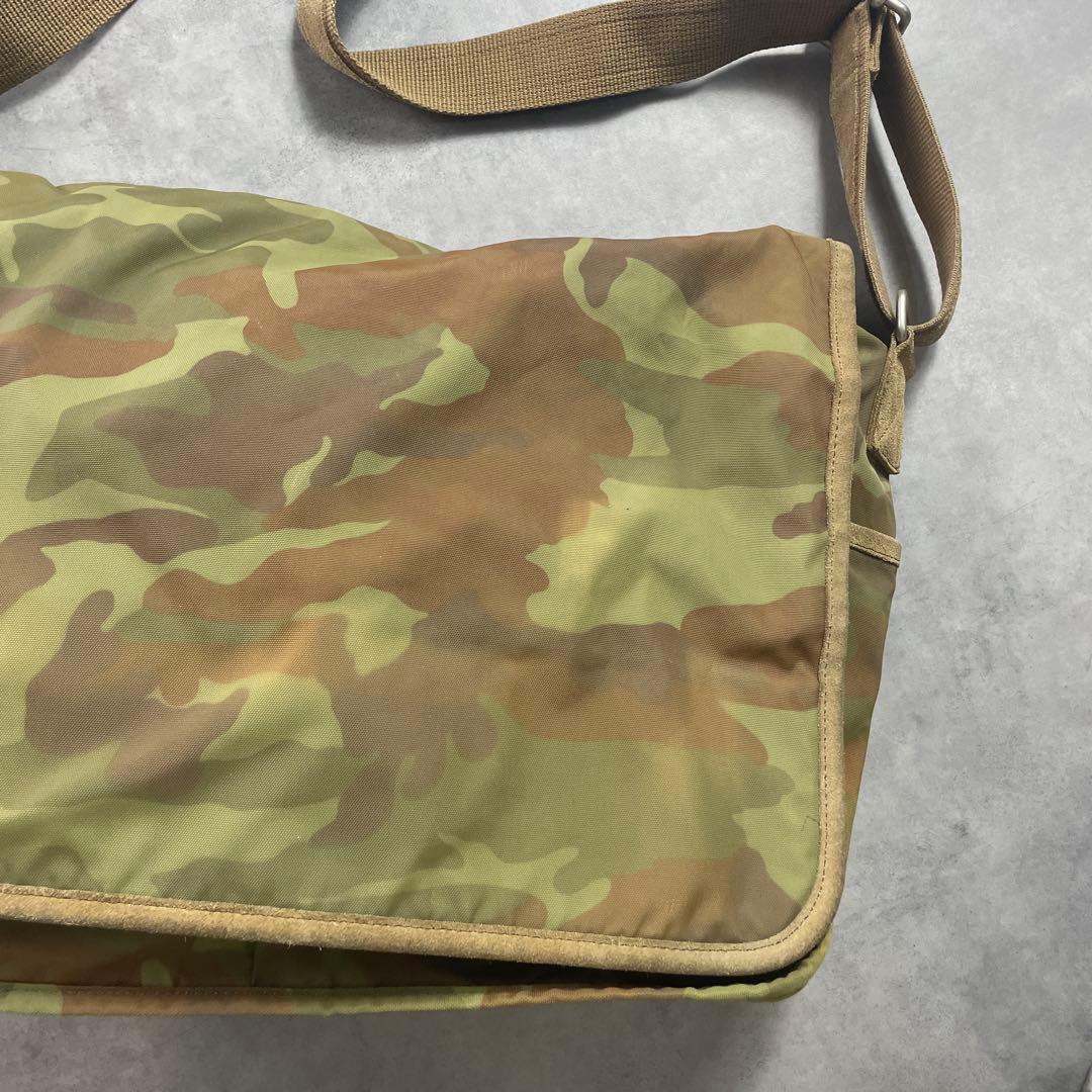 00s OLD GAP messenger bag grunge y2k 迷彩