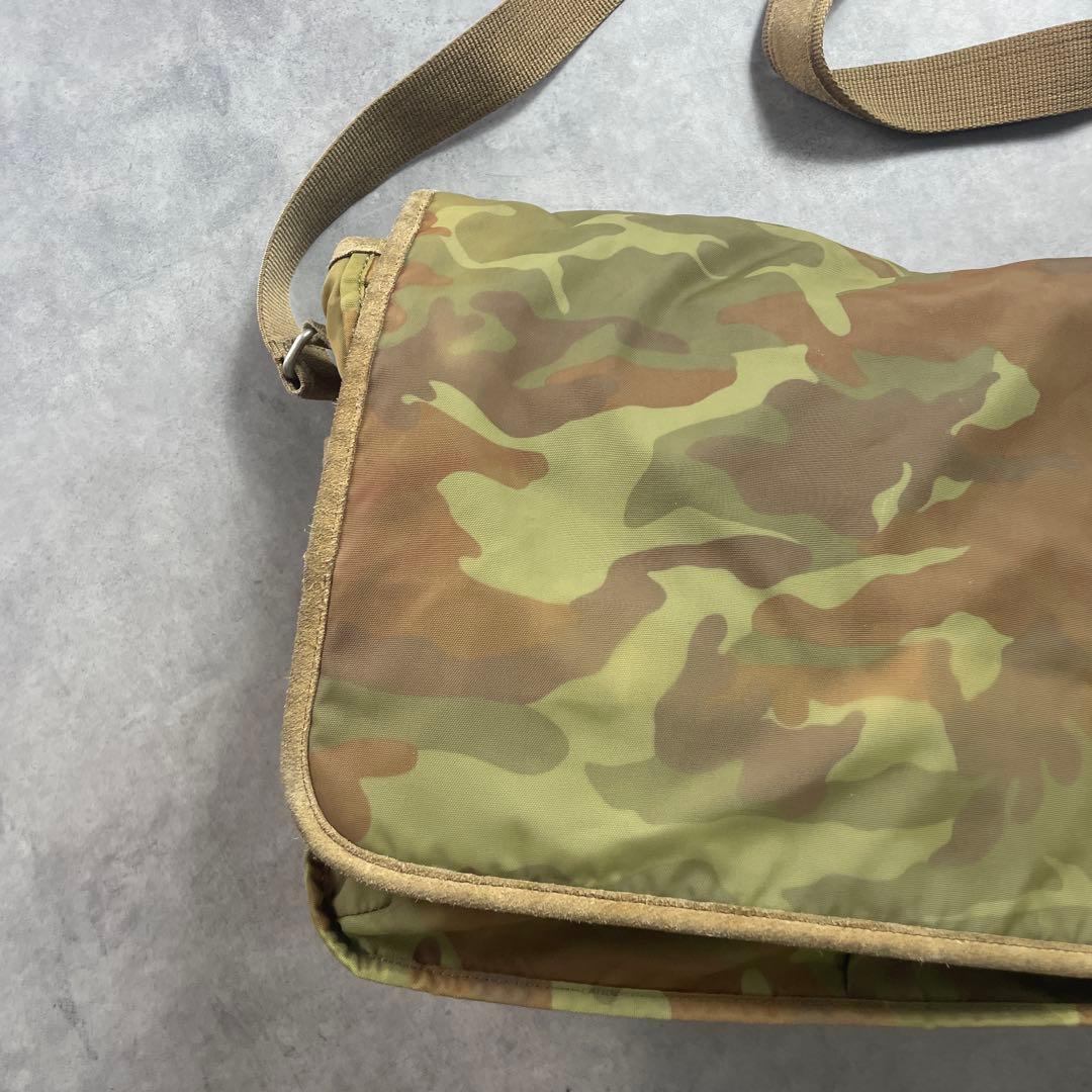 00s OLD GAP messenger bag grunge y2k 迷彩