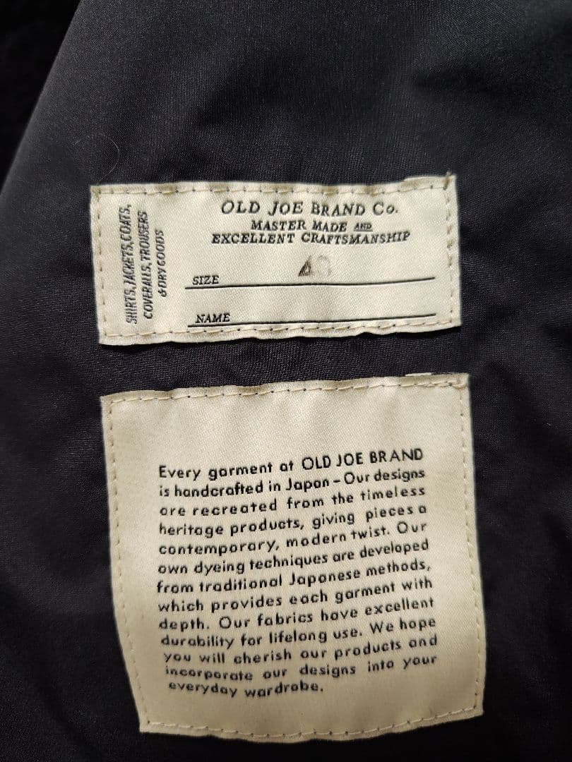 OLDJOE ボア ベスト ブラック 40L オールドジョー フリース