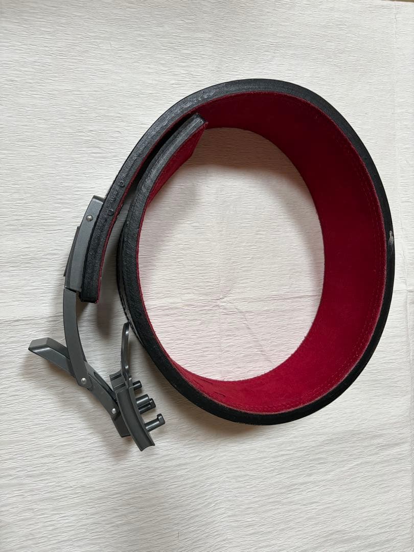 SBD パワーベルト 黒 赤