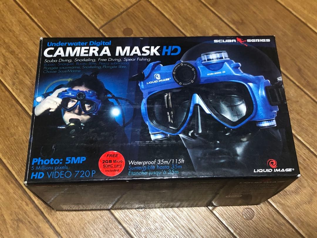 LIQUID IMAGE 水中デジタルカメラ マスク