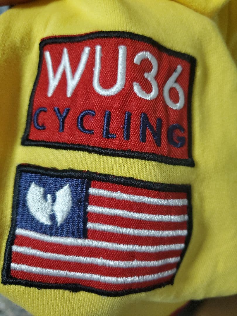 希少　ウータンクラン　CREAM TEAM パーカー WU36 CYCLING