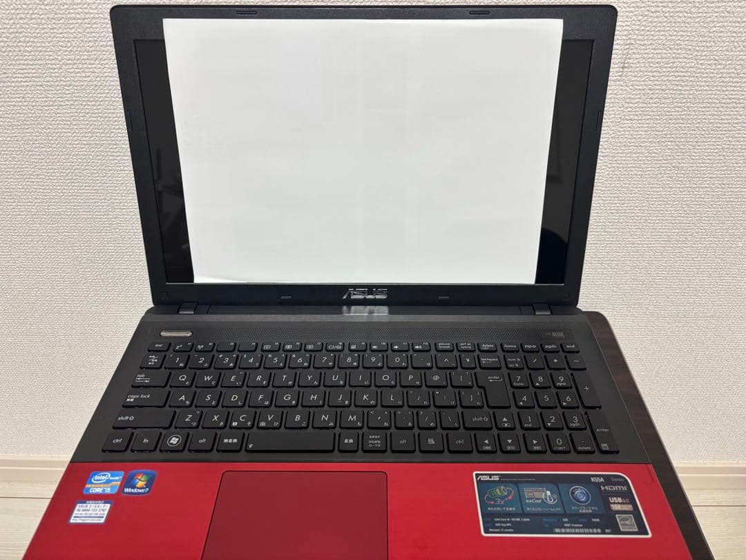 ASUS ノートパソコン 動作未確認 3台