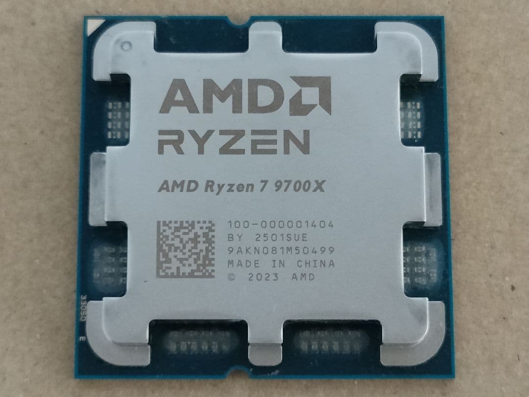 d*e様 AMD Ryzen 7-9700X CPU