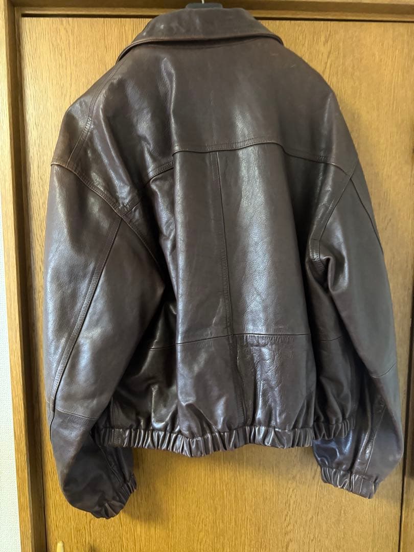 ジョルジオアルマーニ レザー ジャケット90s