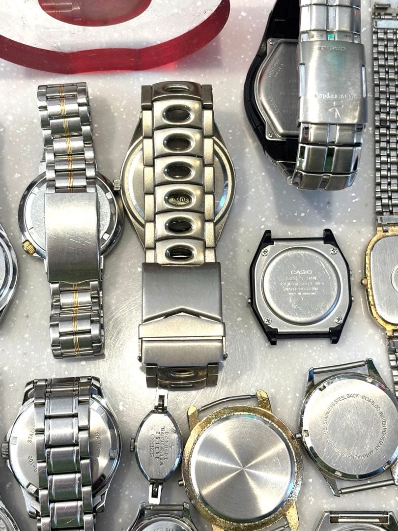 g*3様 【ジャンク】腕時計 SEIKO CITIZEN CASIO BUREN