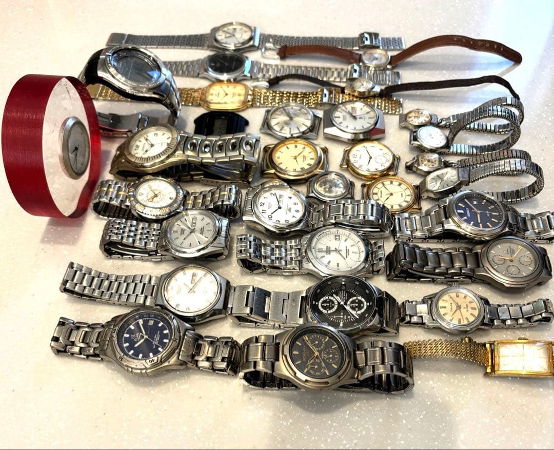 g*3様 【ジャンク】腕時計 SEIKO CITIZEN CASIO BUREN