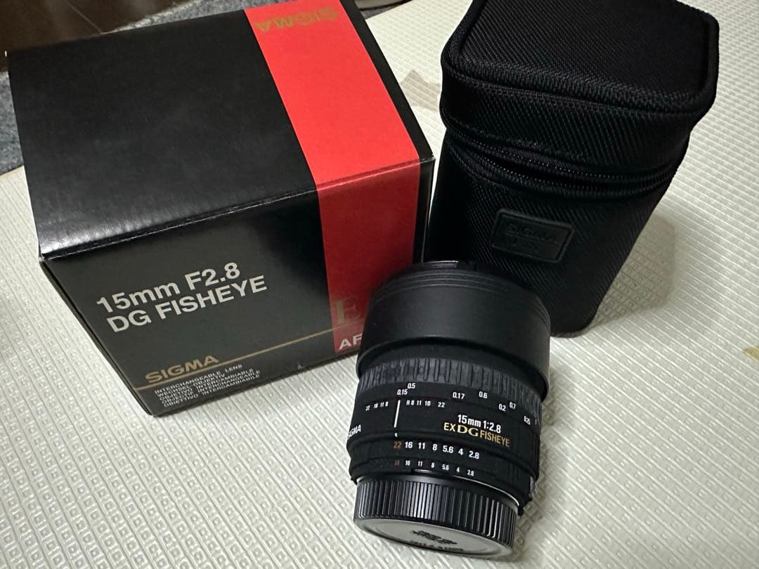 SIGMA 15mm F2.8 EX DG FISHEYE ニコン