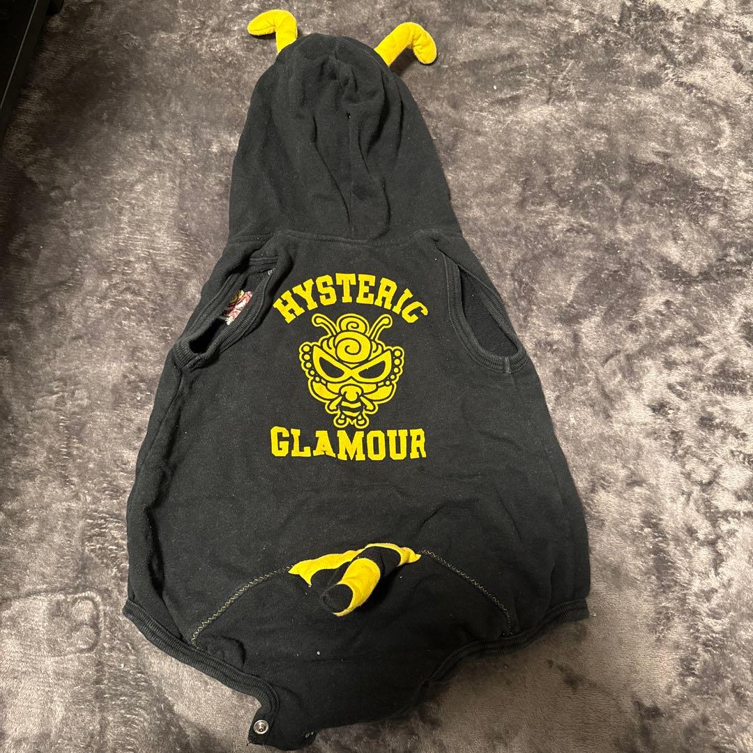 HYSTERIC GLAMOUR フード付きロンパース　ハチ