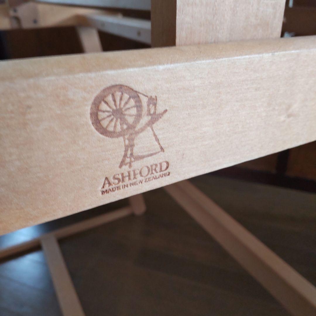 アシュフォードリジットへドル 卓上織り機巾６０センチ スタンド付き