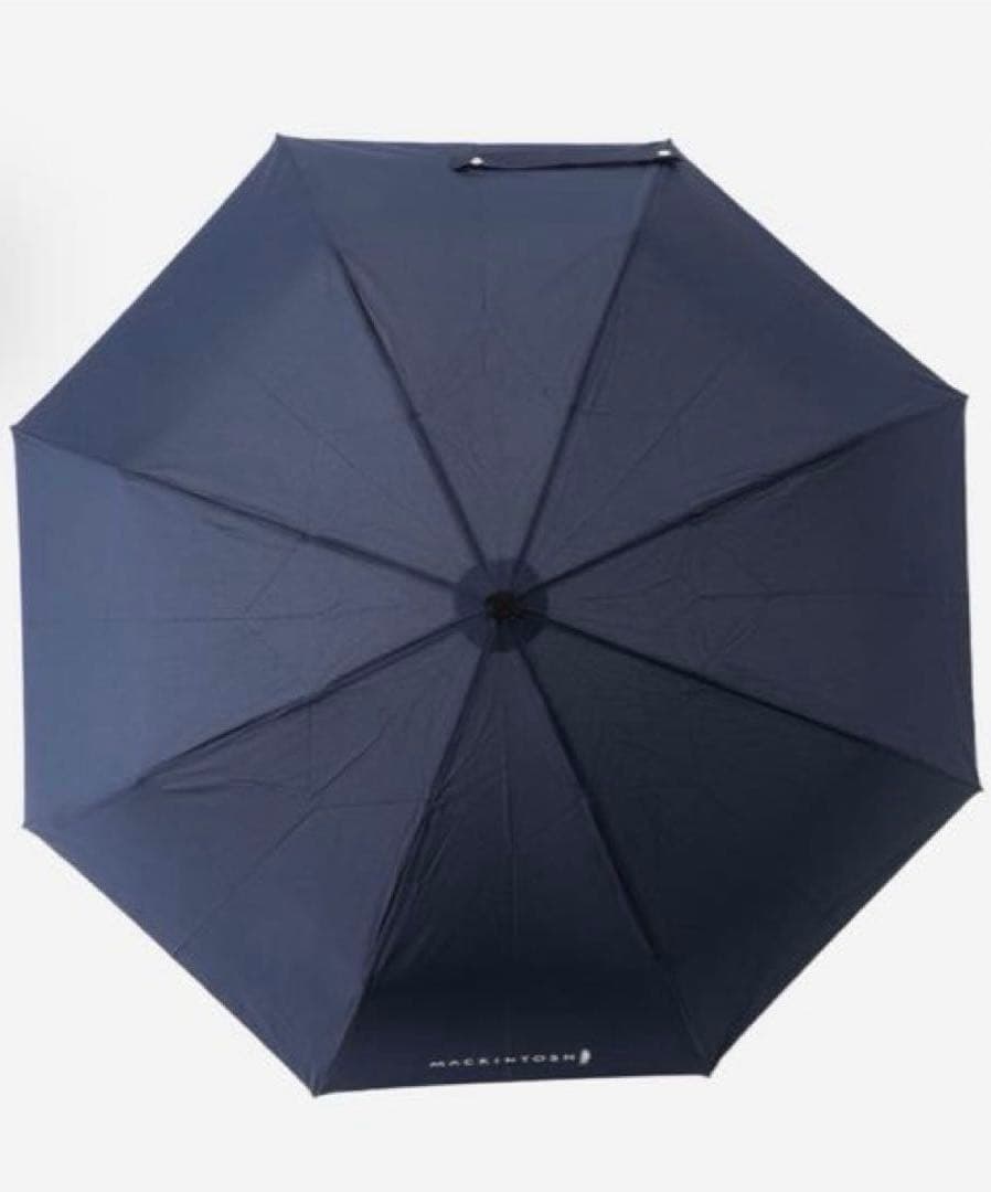 【新品】マッキントッシュ 折り畳み傘 UVカット ネイビー 晴雨兼用 日傘 雨傘