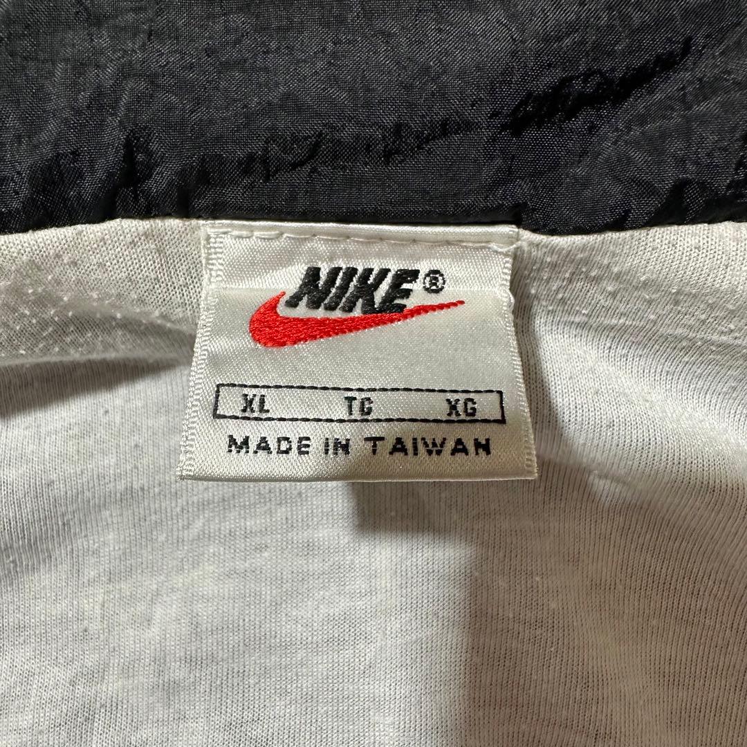 90s ナイキ 菅田将暉着用 同モデル ナイロンジャケット 白タグ 刺繍ロゴ