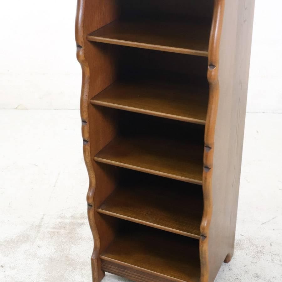 カリモク家具 コロニアル スリッパラック 花台 ブナ材 5足収納 高さ80cm