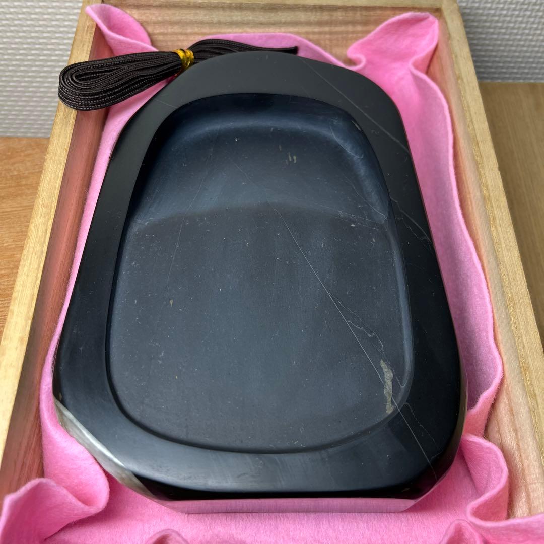 ⭕️高田硯　中島健夫　3代目　石真　厚み43mm 重さ2.3kg ⭕️新品未使用
