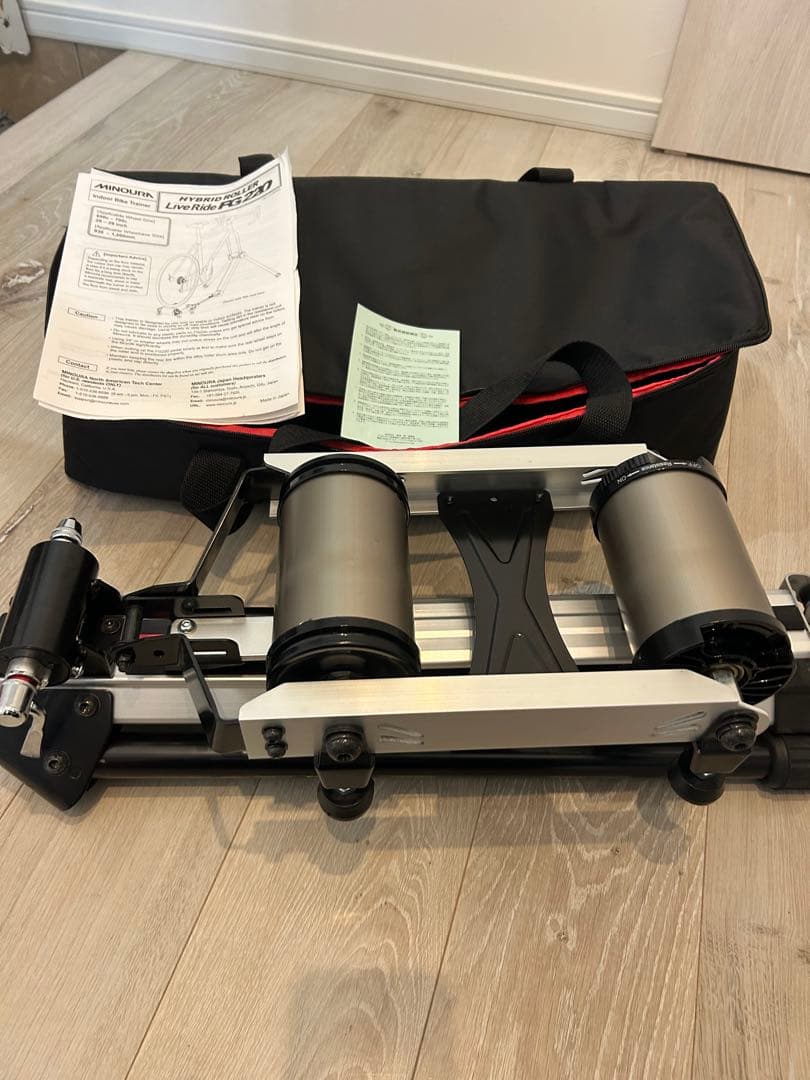 MINOURA 固定ローラー　FG220 取扱説明書・バッグ付き