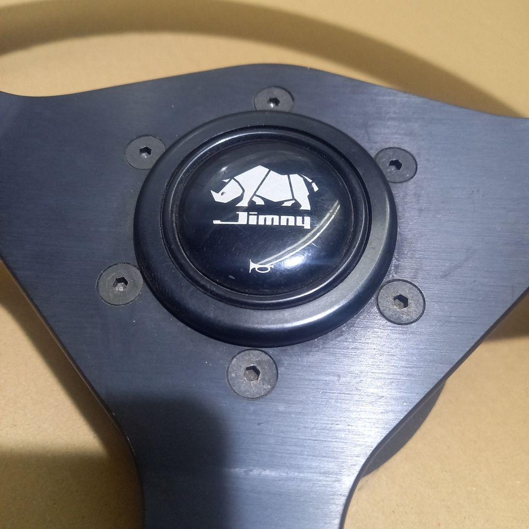 ジムニー　JA11　純正オプション　MOMO　ステアリングハンドル　ボス付き