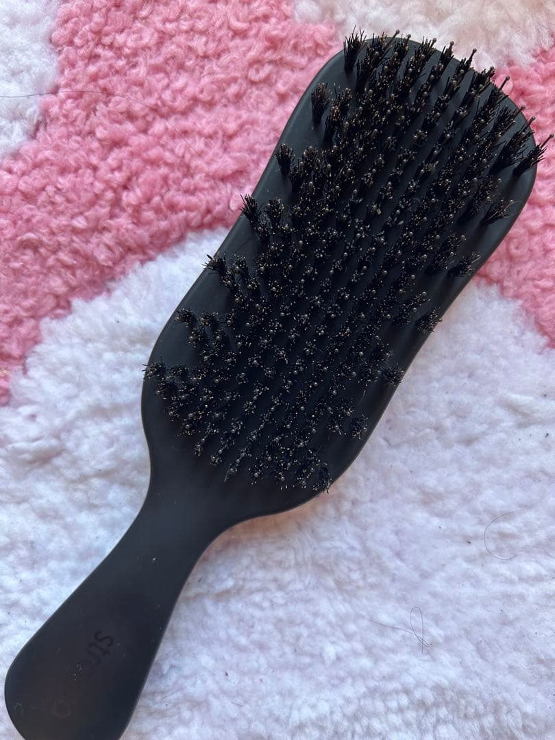 ヘアブラシ　strainia　ストレーニア　ストレートブラシ