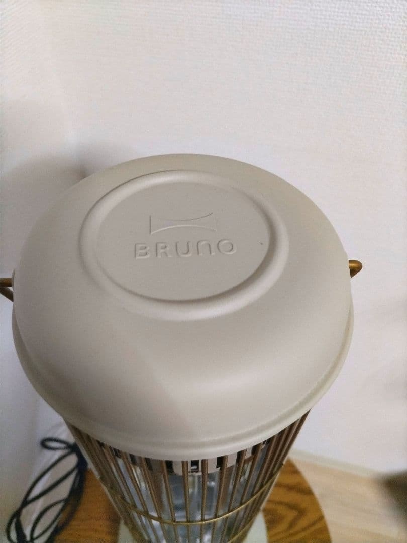 【美品】BRUNO カーボンヒーターNostalStovewide グレージュ