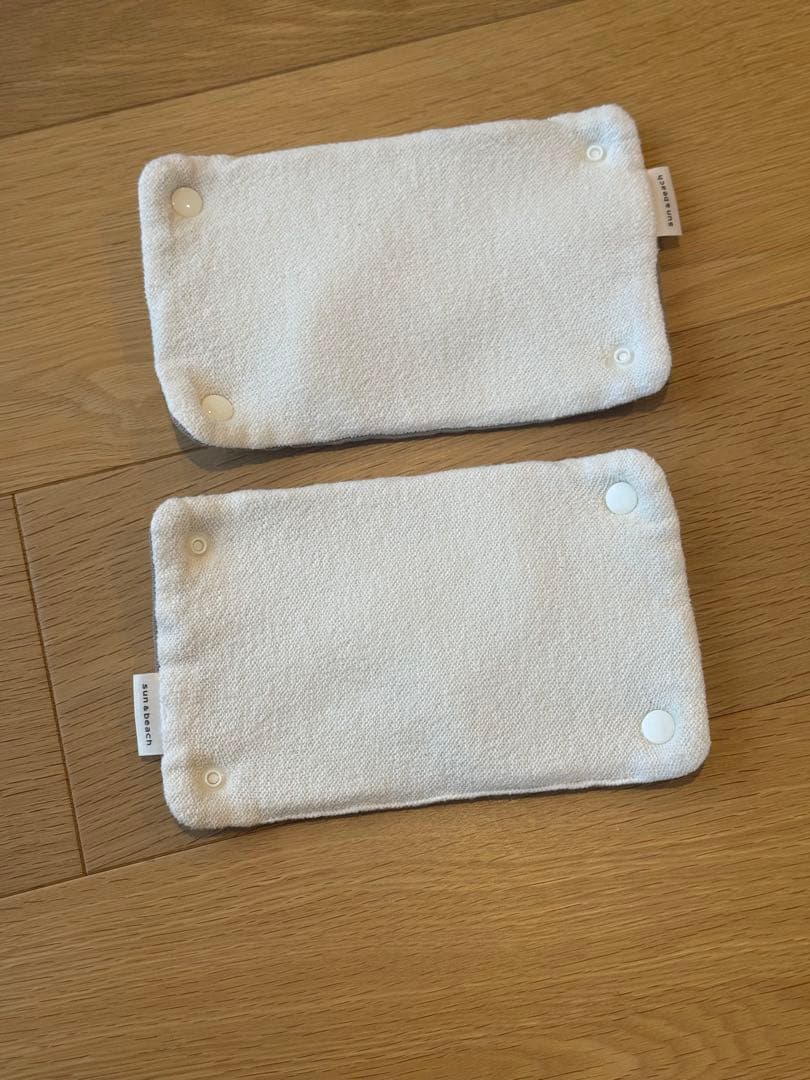 sun&beach 抱っこ紐OM-1 メッシュベージュ　よだれカバー