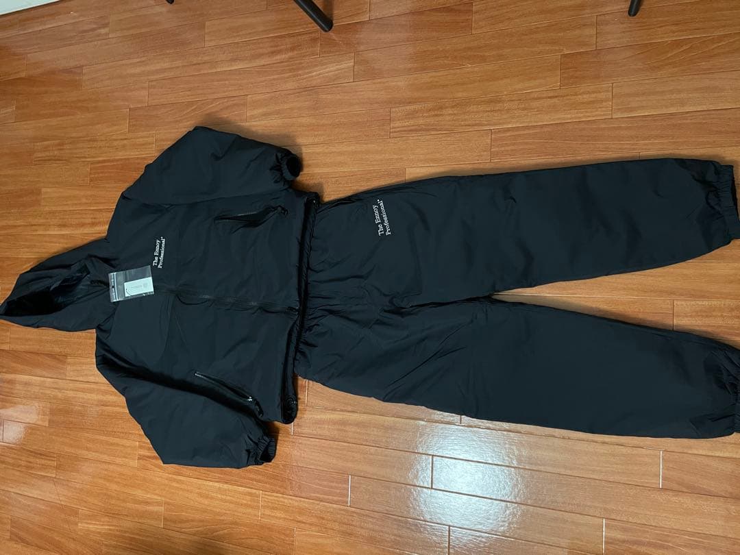 【SET UP】ENNOY PADDED NYLON SET UP(BLACK)