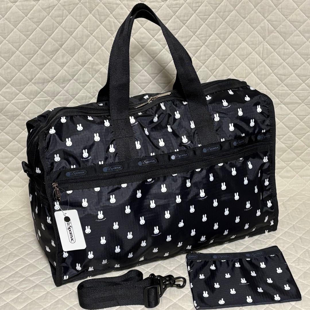 レスポートサック　ミッフィー　ボストンバッグ　ラージタイプ