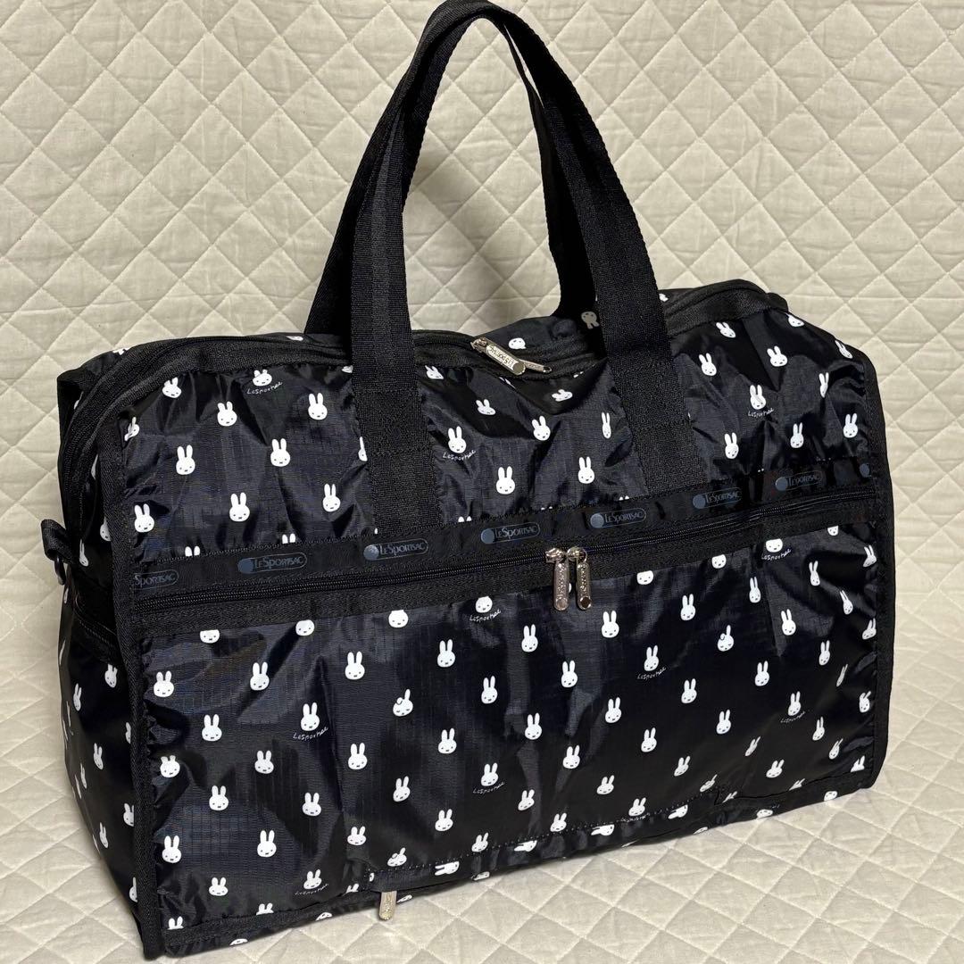 レスポートサック　ミッフィー　ボストンバッグ　ラージタイプ