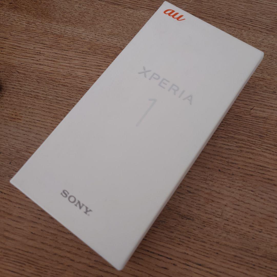 【完品良品 Xperia1I】初代1st au SOV40 グレー SIMフリー