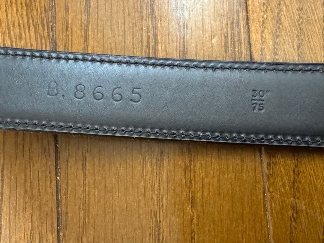 Whitehouse Coxホワイトハウスコックスレザーベルトブラック