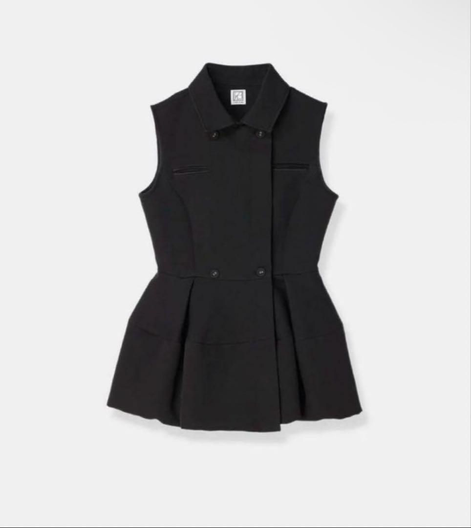 トップス LAUBEBLANC balloon peplum tops