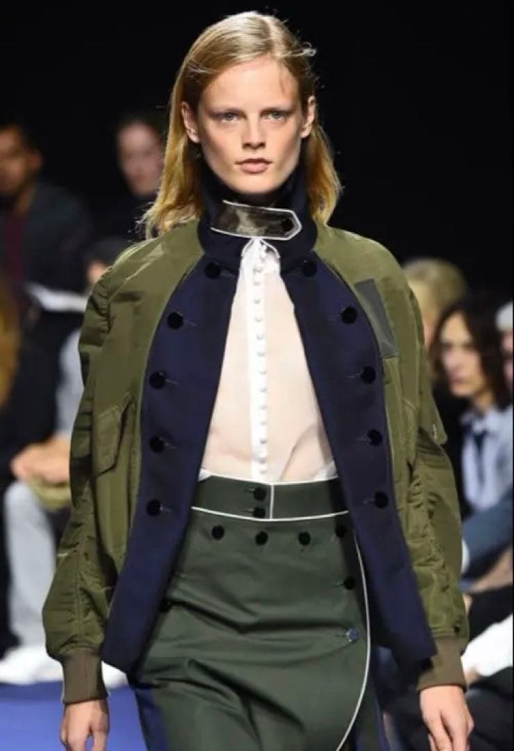 r*1様 希少⭐︎sacai 15ss MA-1ドッキングブルゾン