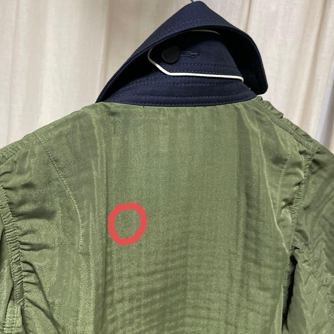 r*1様 希少⭐︎sacai 15ss MA-1ドッキングブルゾン