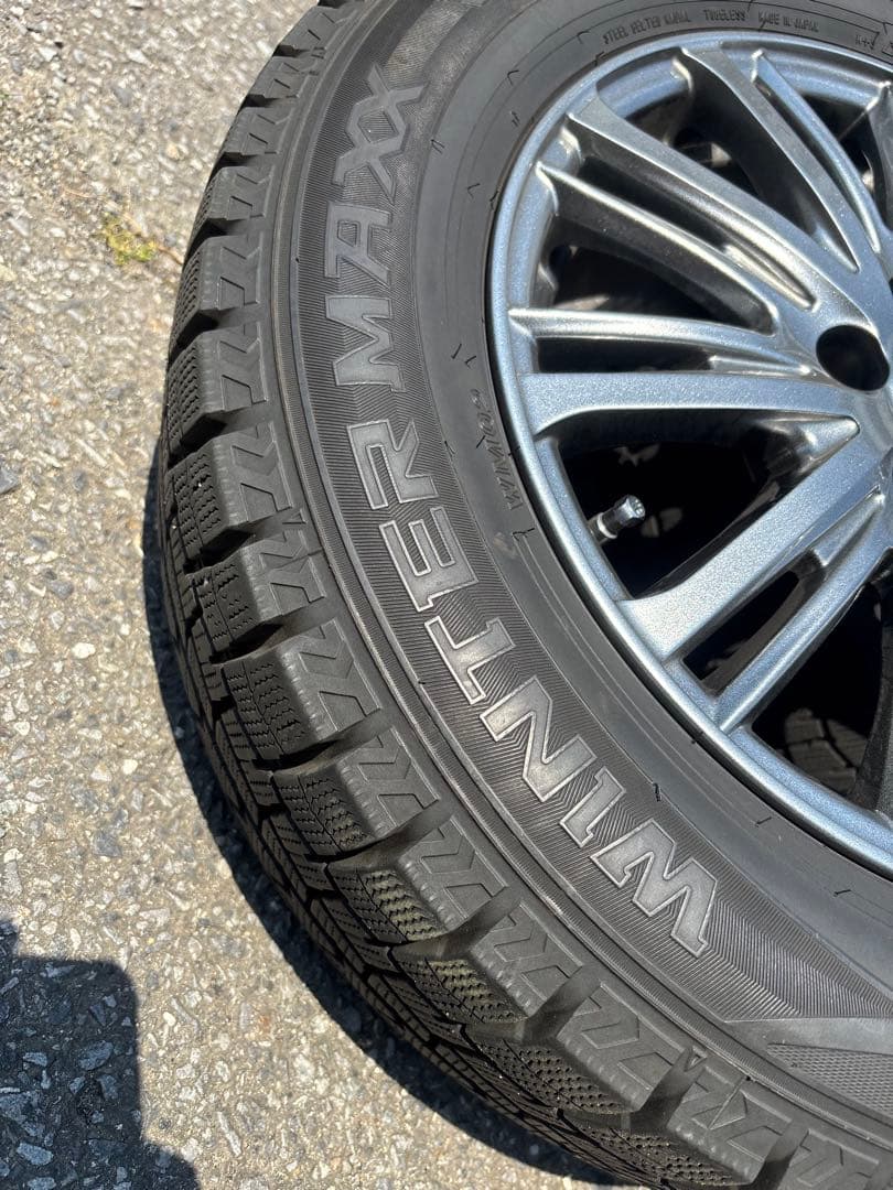 スタッドレス　4本セット195/65R15 15×6J PCD43 5H100