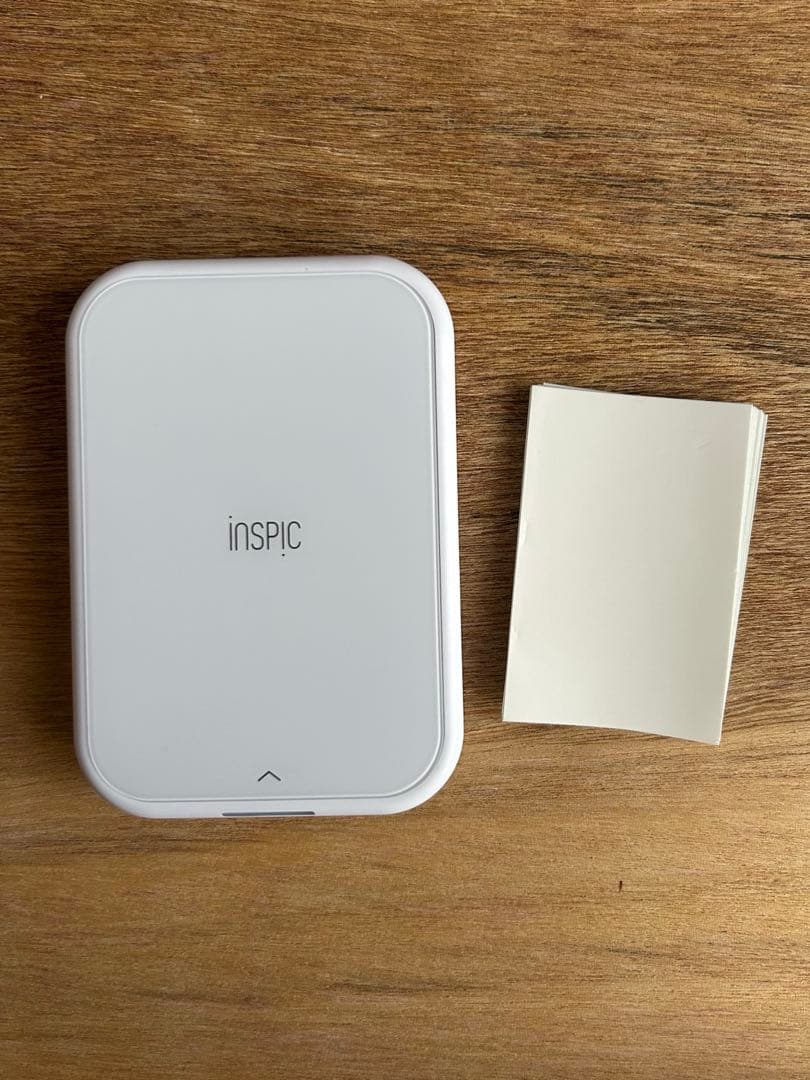 Canon iNSPiC ミニフォトプリンター フォトペーパー9枚付き