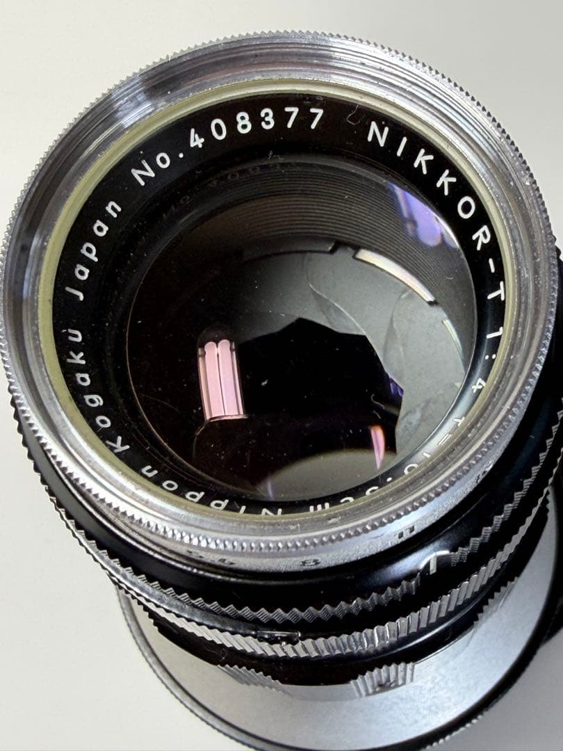Nikkor-T 10.5cm f/4レンズ