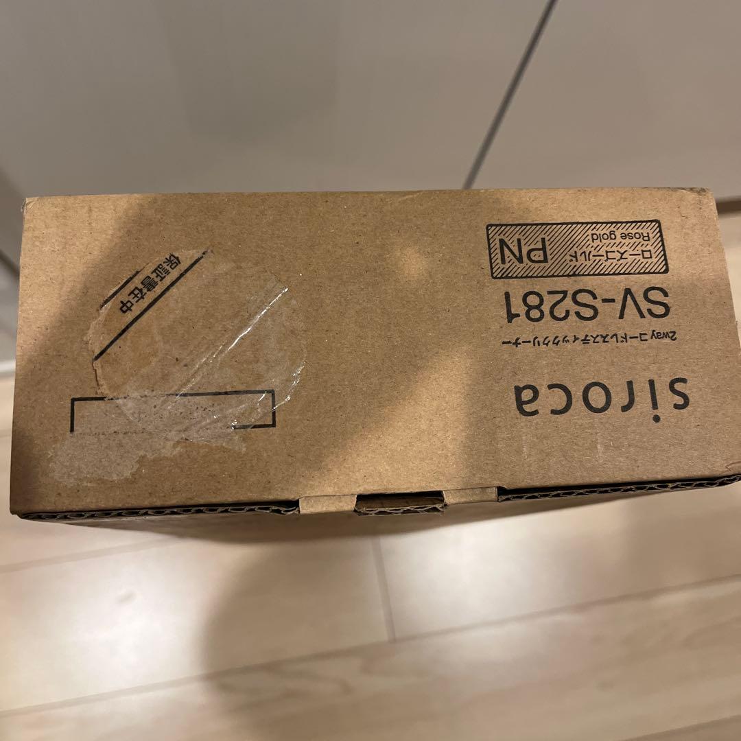 siroca 2wayコードレススティッククリーナー SV-S281 ピンク