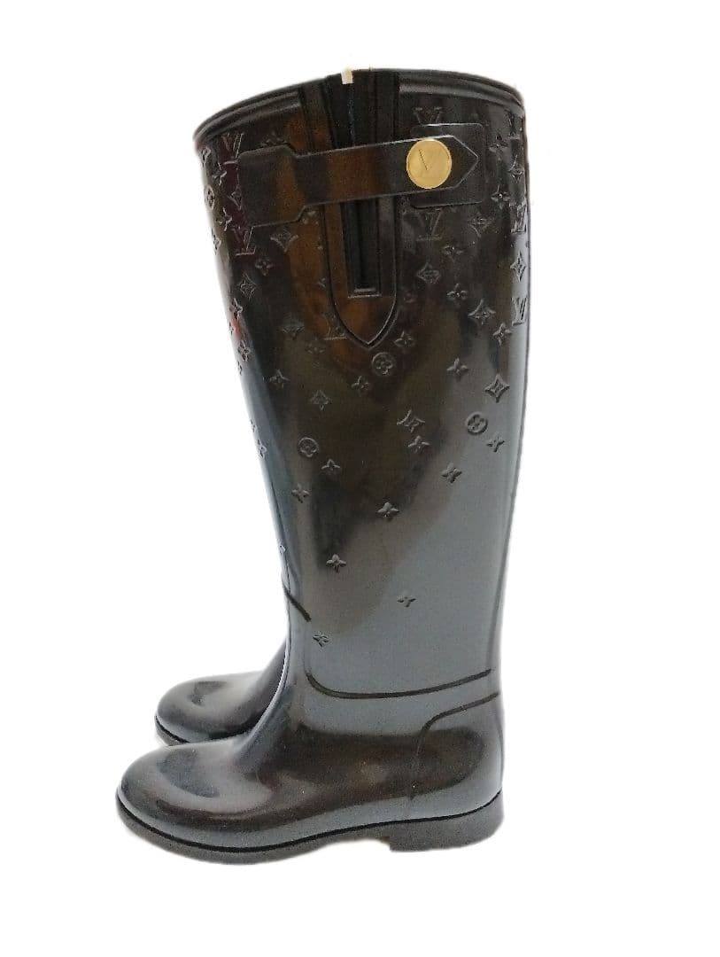 ルイヴィトン ドロップスラインレインブーツ