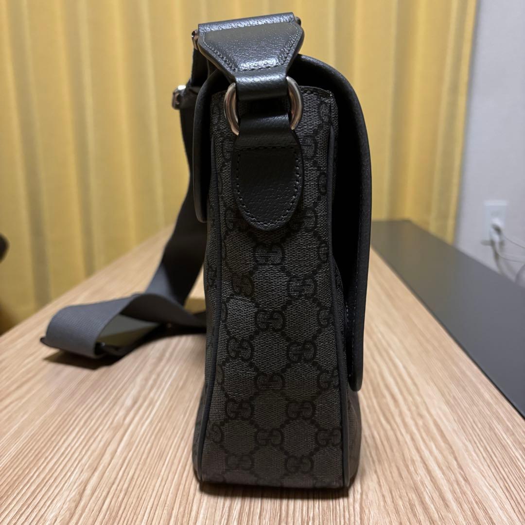 グッチ【美￼品】オフィディア メッセンジャーバッグ GGスプリームキャンバス