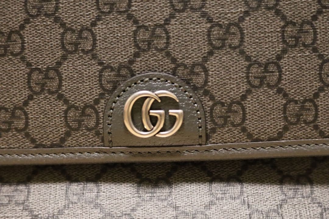 グッチ【美￼品】オフィディア メッセンジャーバッグ GGスプリームキャンバス