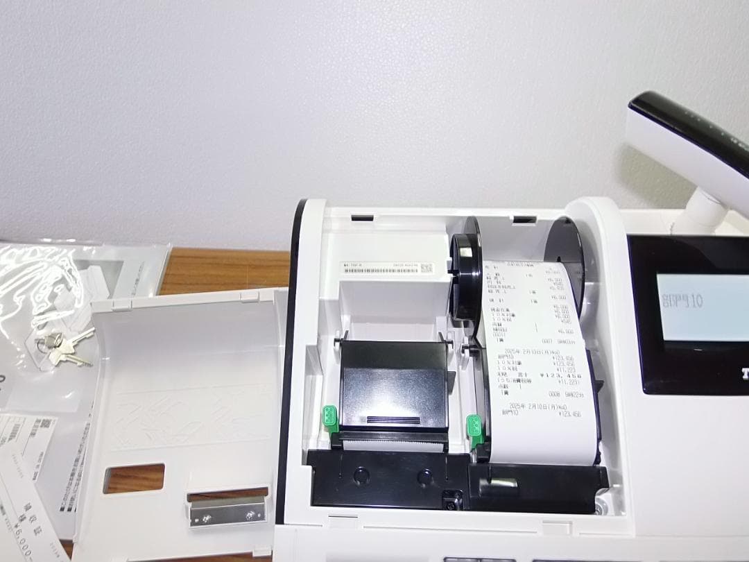 美品22年製210設定無料MA-700物販10部門東芝テックインボイスレジスター