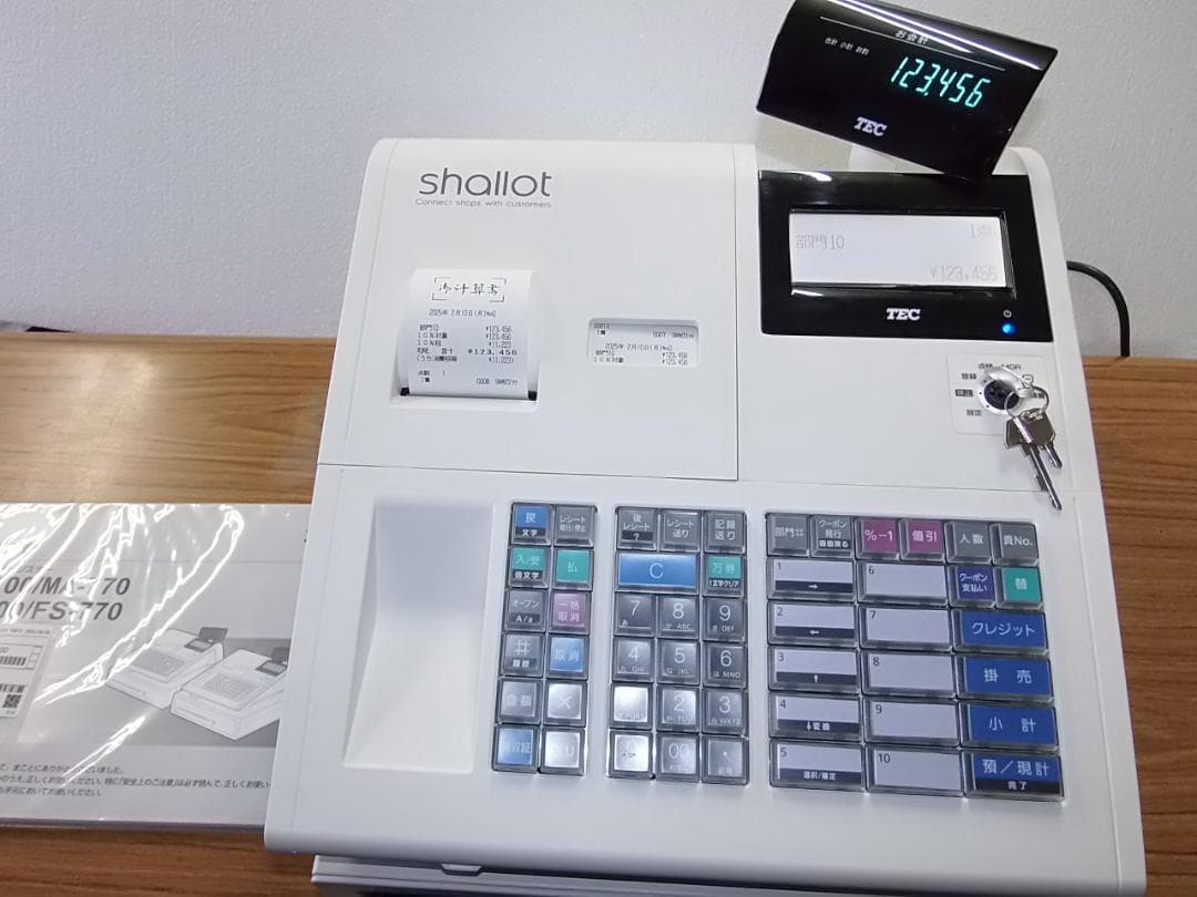 美品22年製210設定無料MA-700物販10部門東芝テックインボイスレジスター