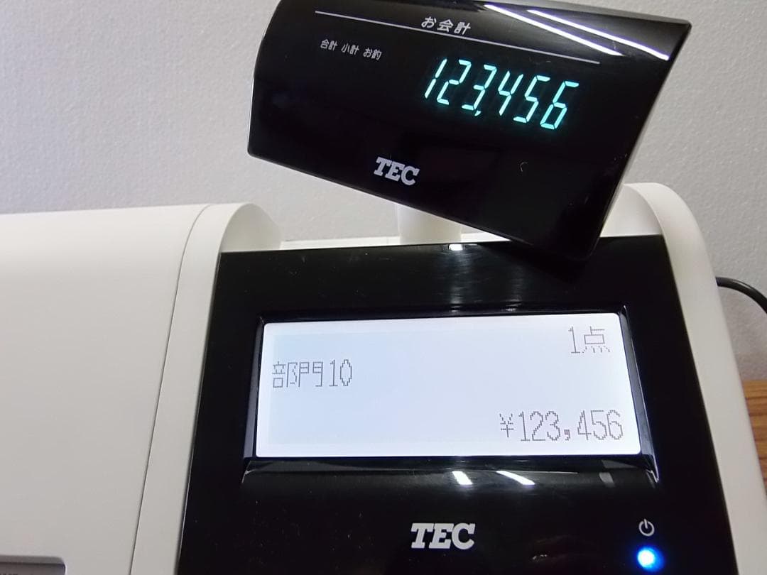 美品22年製210設定無料MA-700物販10部門東芝テックインボイスレジスター