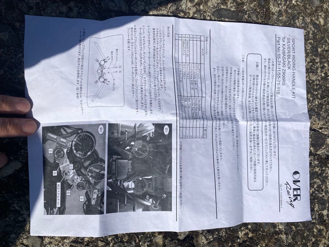 カワサキ　Kawasaki Z900RSカウル