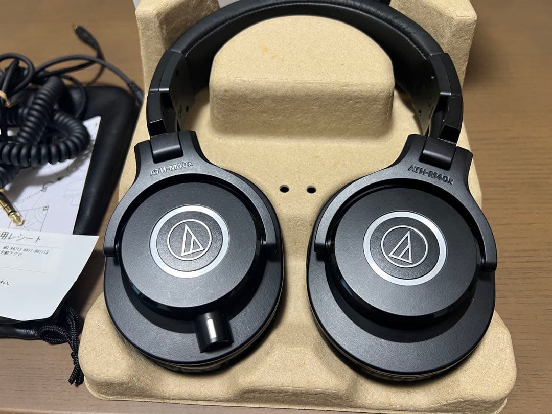 に*く様 Audio-Technica ATH-M40x ブラック