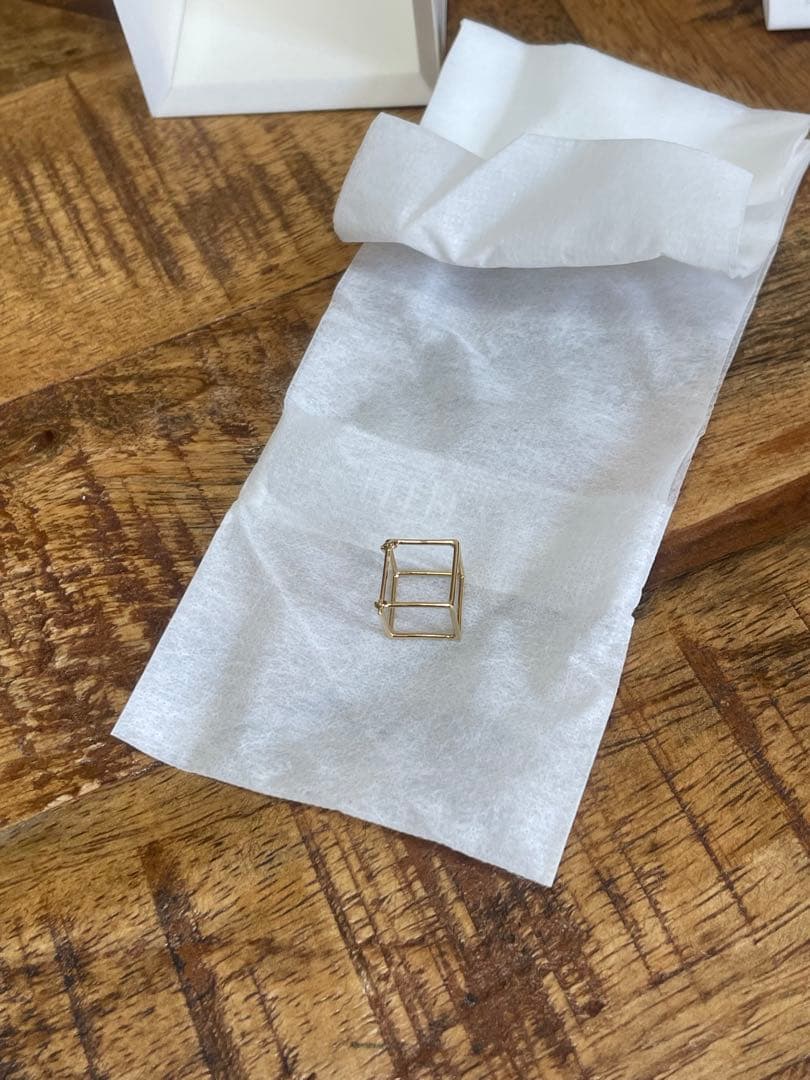 g*a様 SHIHARA 立体フレームピアス