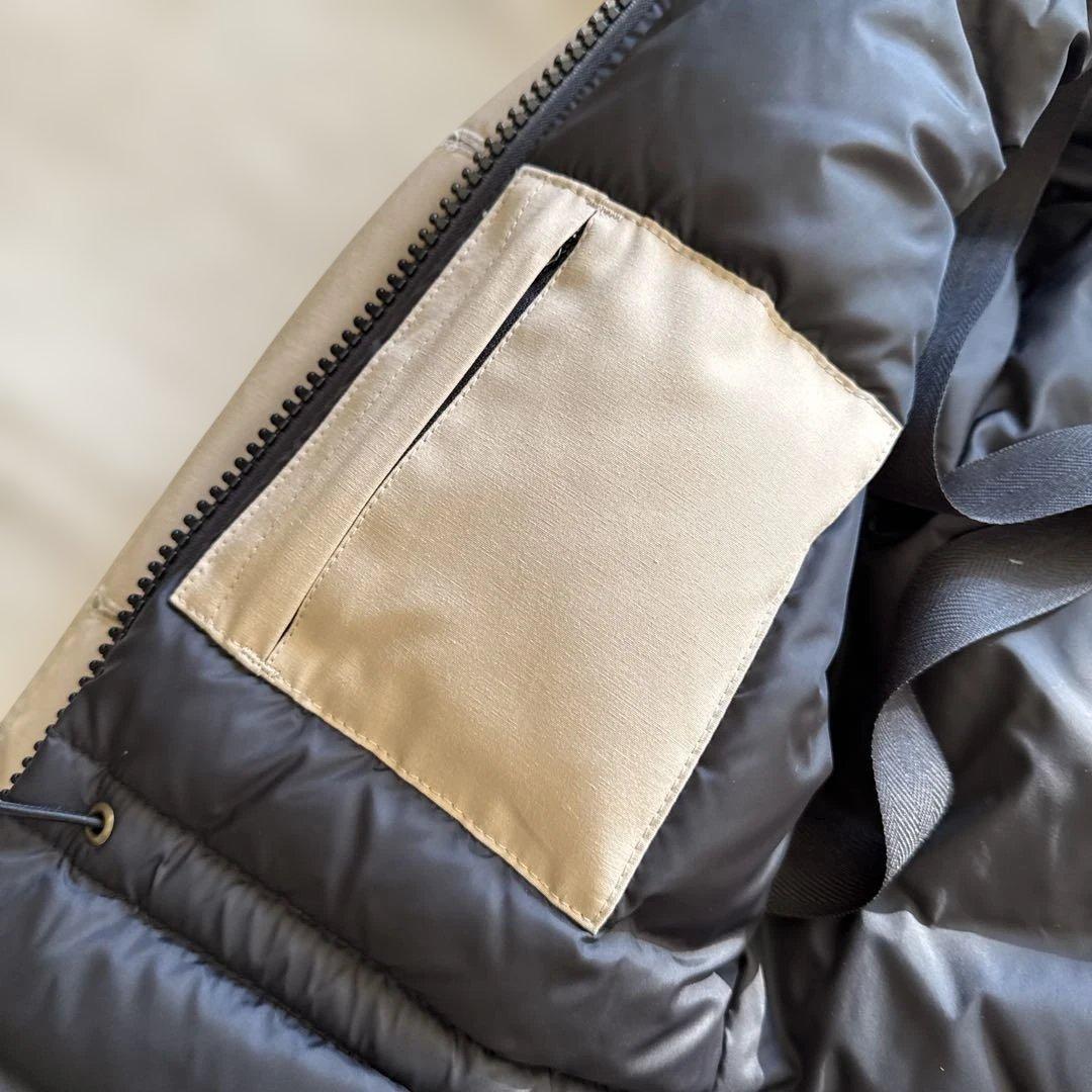 と*y様   ダウン　ベージュ ブロンテパーカ