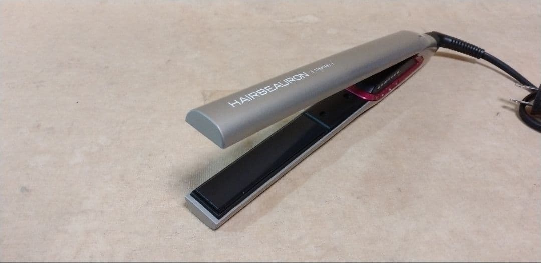 HAIRBEAURON ストレートヘアアイロン シルバー
