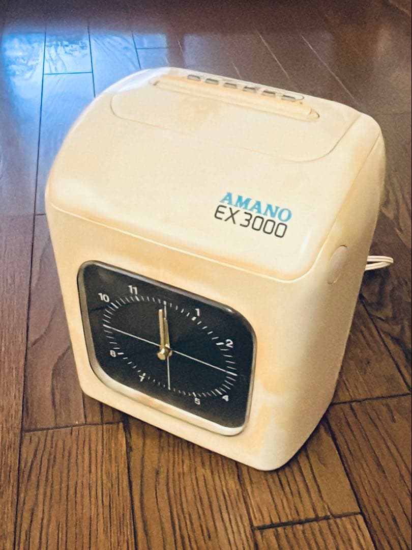 AMANO アマノ タイムレコーダー EX3000 稼働確認済　中古品