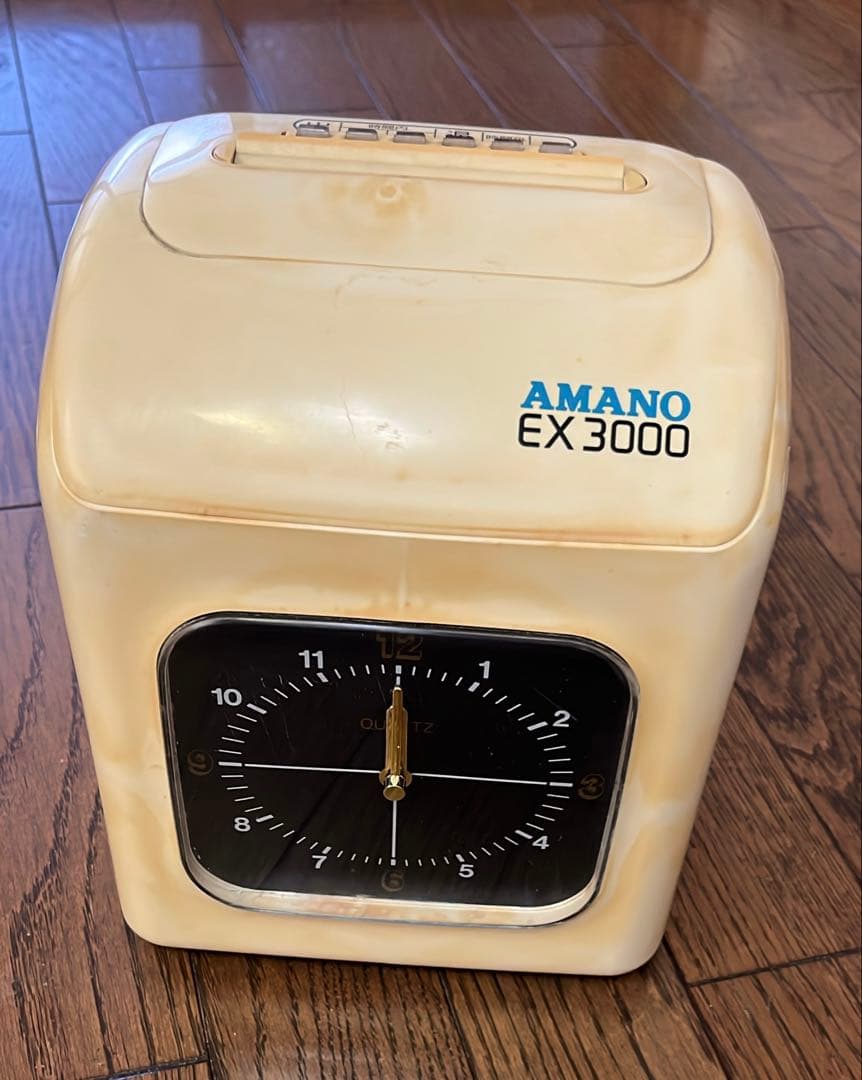 AMANO アマノ タイムレコーダー EX3000 稼働確認済　中古品